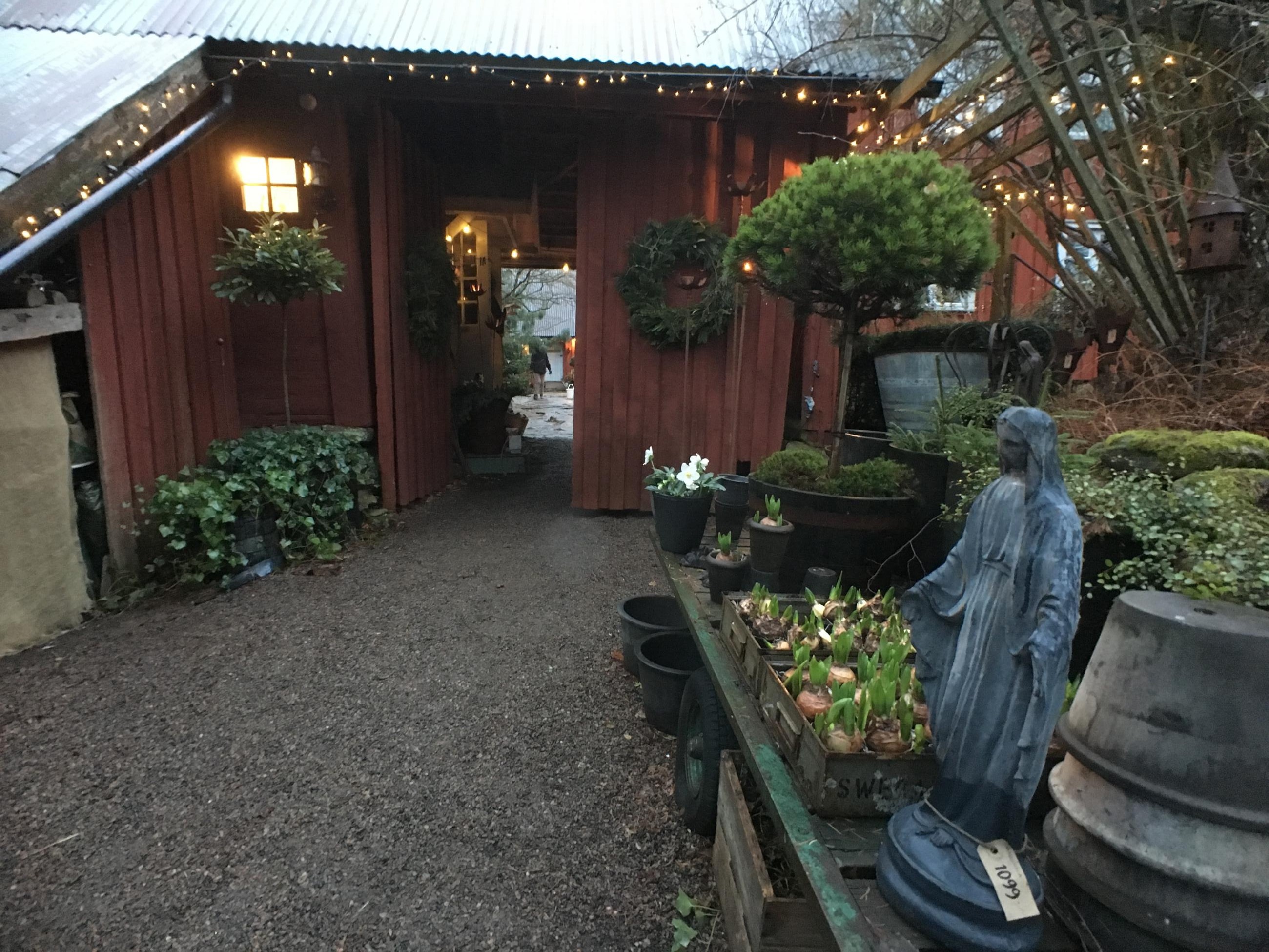 Juldekorationer Håkesgård