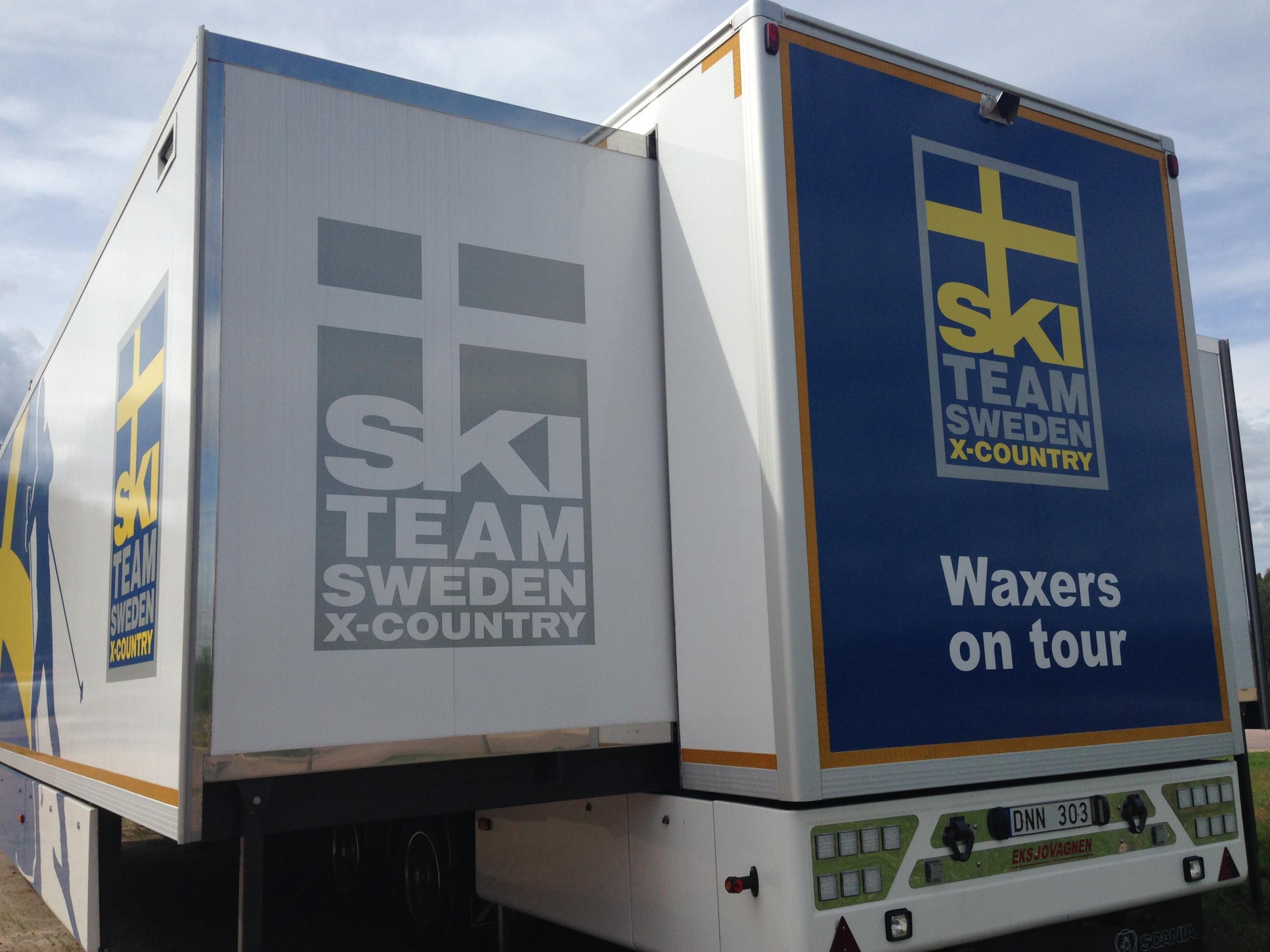 Ski team Sweden mobila vallarbod